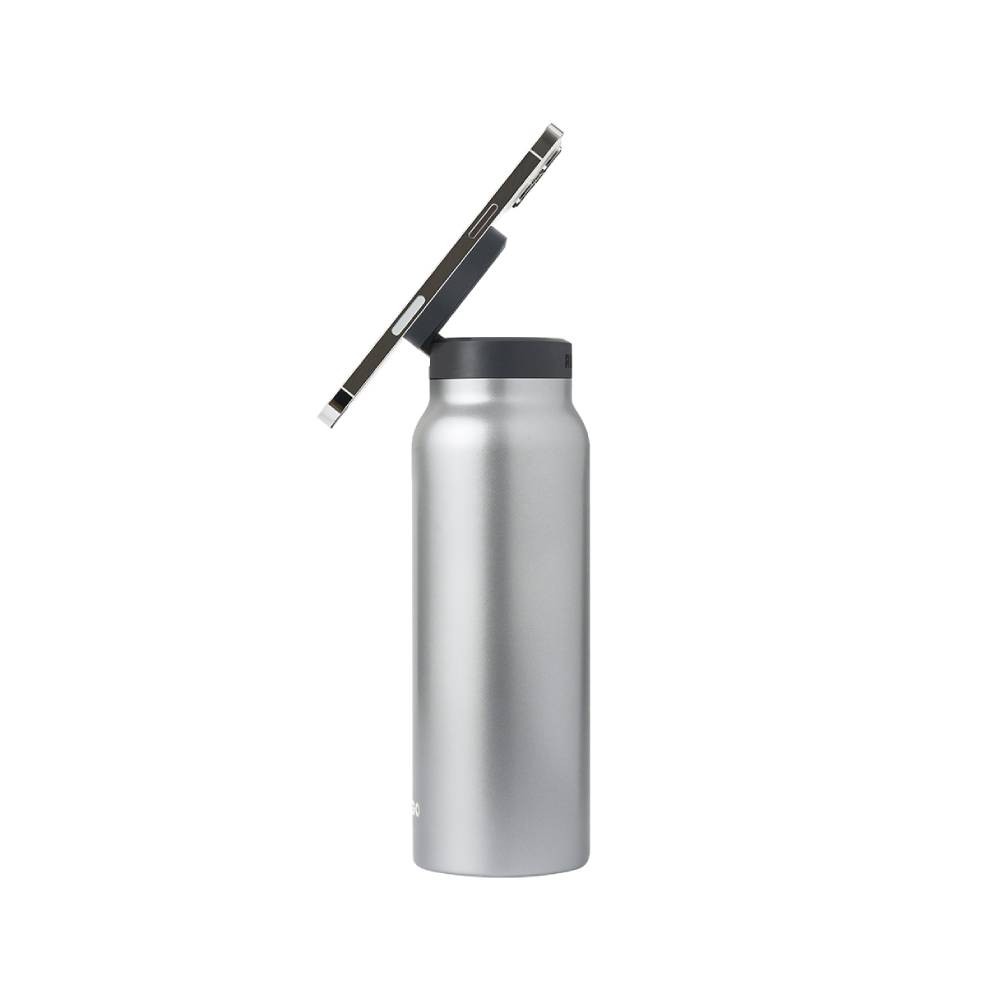 ขวดน้ำอัจฉริยะ Ringo Bottle with Magnetic Phone Mount Lid 710ml Stainless Steel