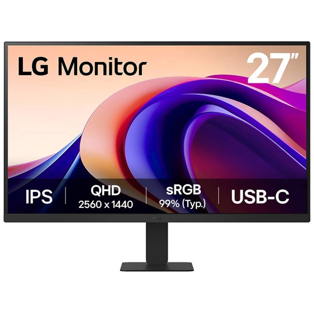 จอมอนิเตอร์ LG 27U631A-B (IPS 2K 100Hz USB-C 15W)
