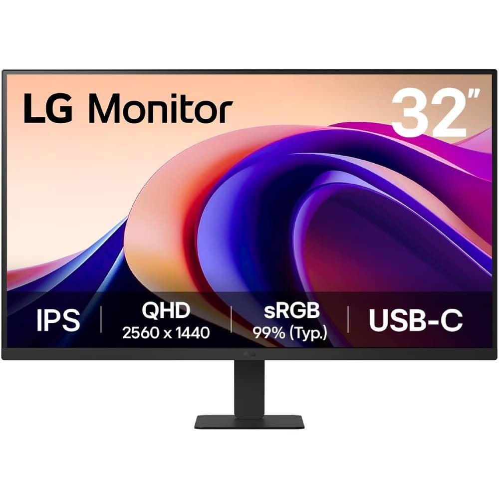 จอมอนิเตอร์ LG 32U631A-B (IPS 2K 100Hz USB-C 15W)
