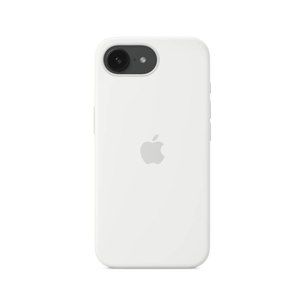 Apple iPhone 16e Silicone Case - White