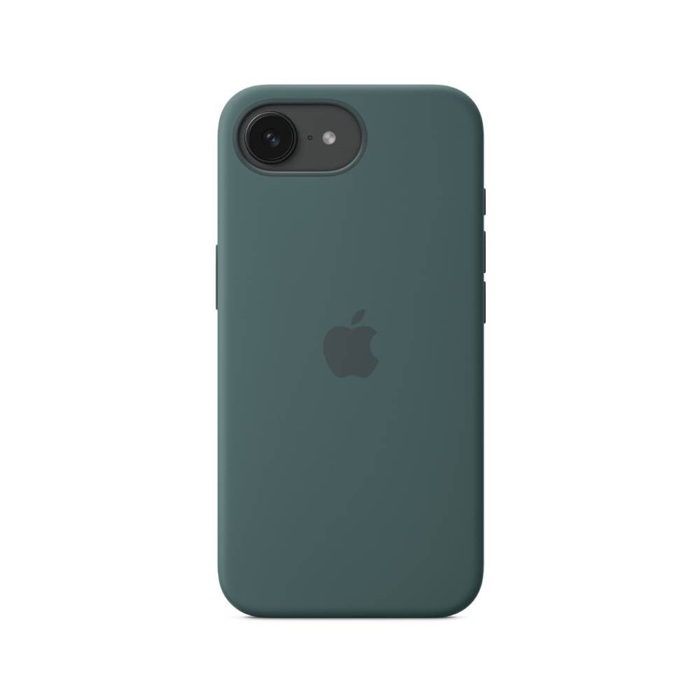 Apple iPhone 16e Silicone Case - Lake Green