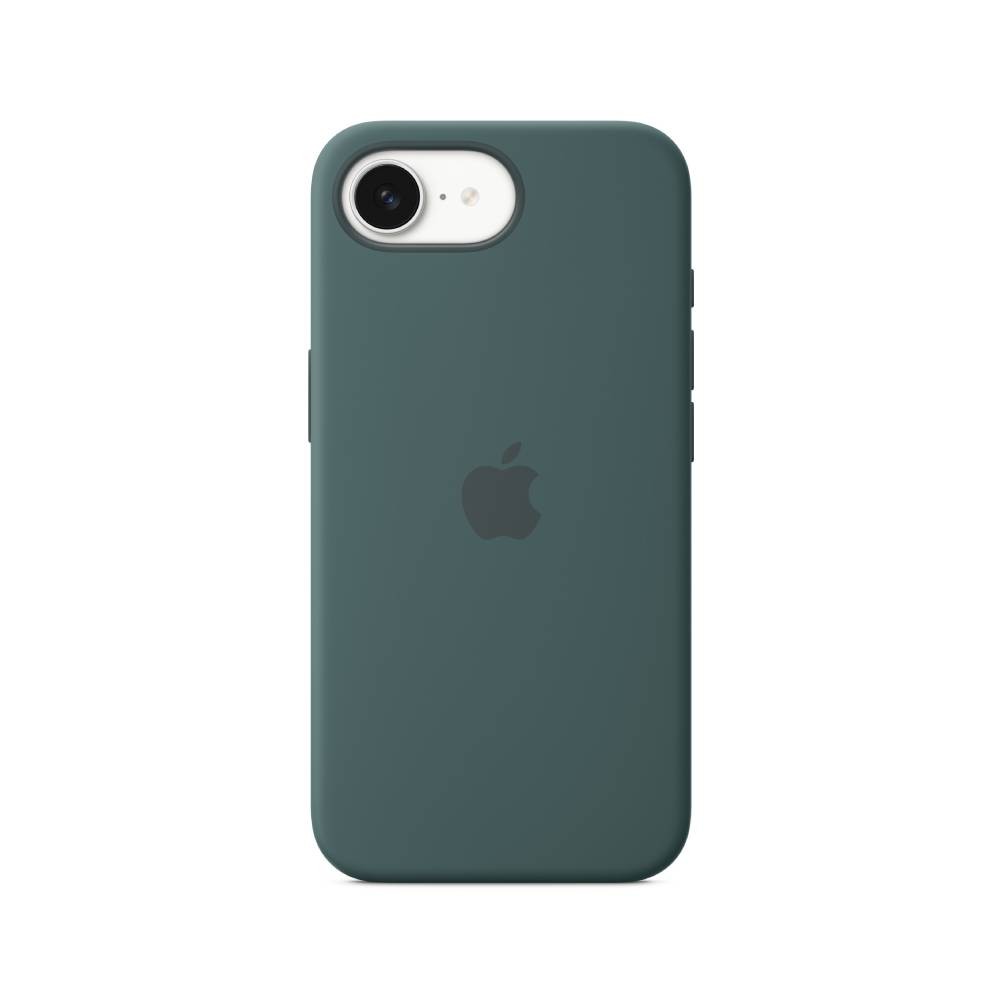 Apple iPhone 16e Silicone Case - Lake Green