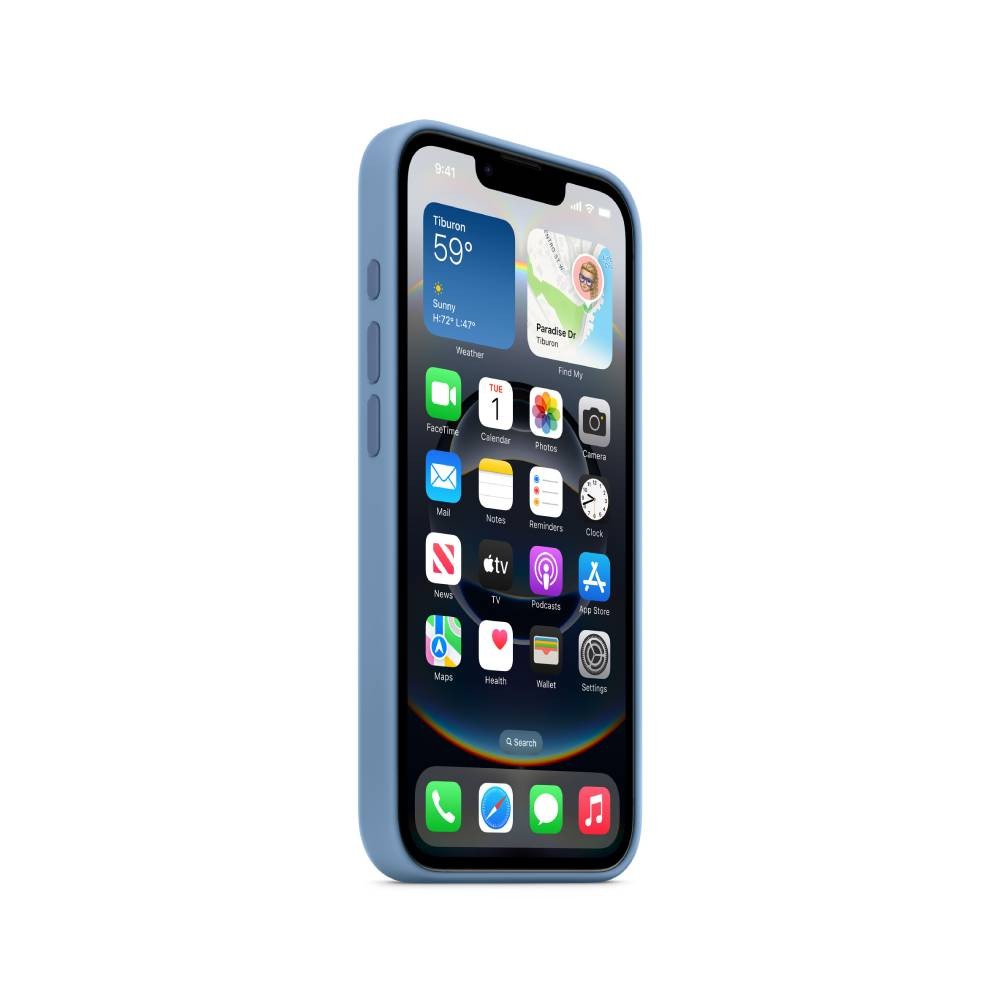Apple iPhone 16e Silicone Case - Winter Blue
