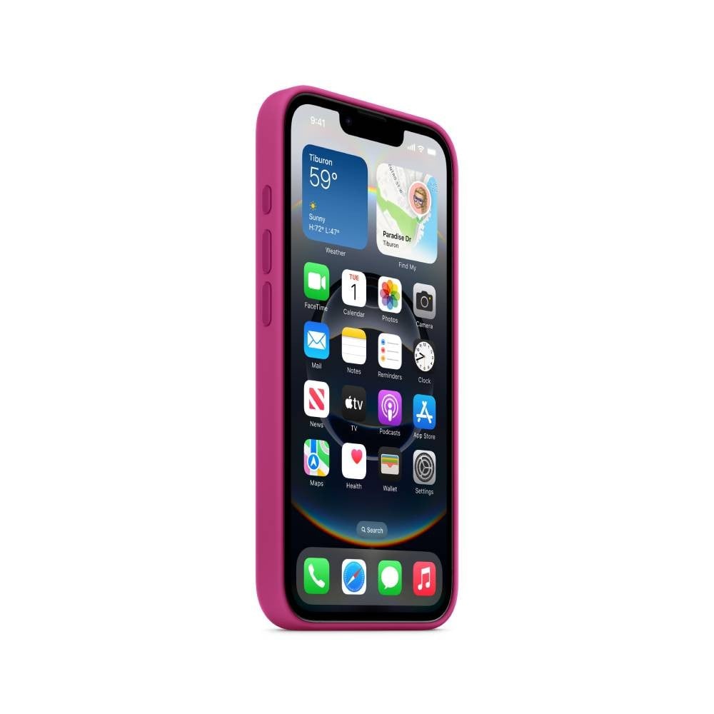 Apple iPhone 16e Silicone Case - Fuchsia