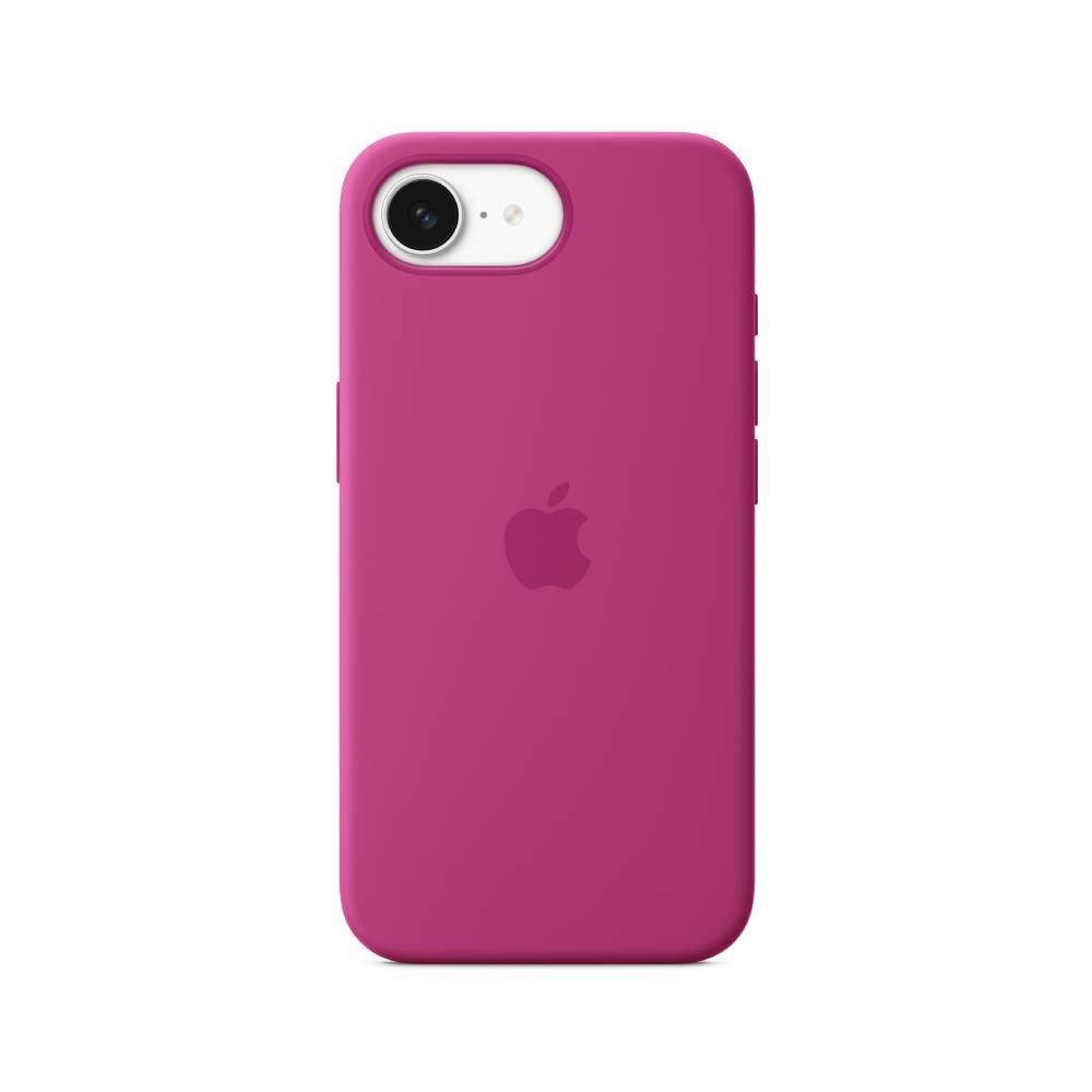 Apple iPhone 16e Silicone Case - Fuchsia