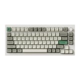 คีย์บอร์ดเกมมิ่ง Keychron Q1 Max Swappable RGB Backlight Knob Version White - Red Switch