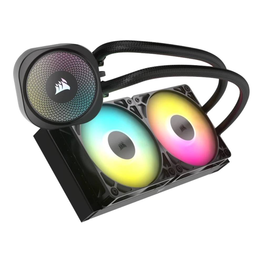 ชุดระบายความร้อนซีพียู Corsair NAUTILUS 240 RS ARGB Black (CW-9060092-WW) CPU Liquid Cooler