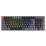 คีย์บอร์ดเกมมิ่ง SIGNO E-Sport Mechanical MOBILUS KB-723 Gray - Brown Switch