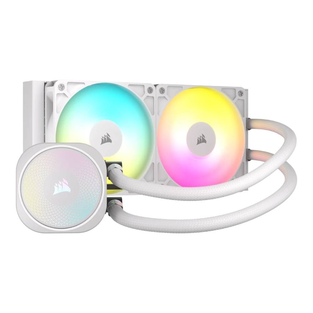 ชุดระบายความร้อนซีพียู Corsair NAUTILUS 240 RS ARGB White (CW-9060094-WW) CPU Liquid Cooler