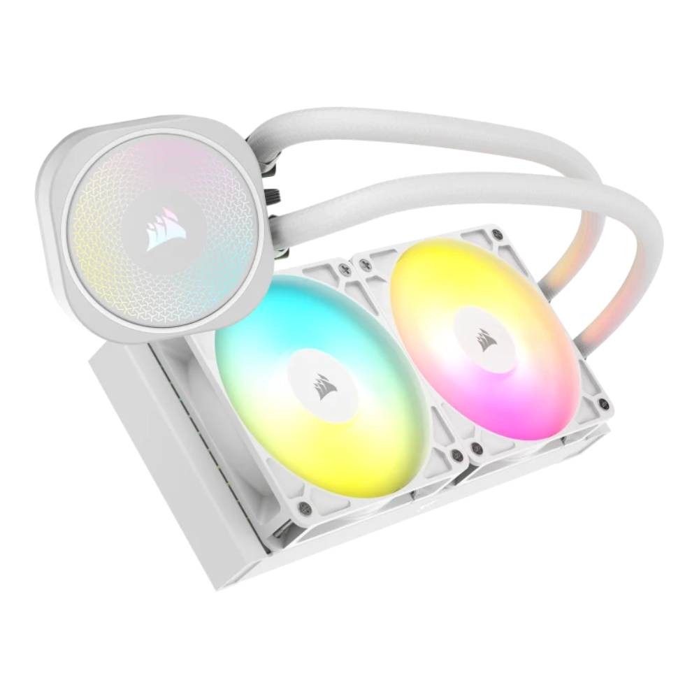 ชุดระบายความร้อนซีพียู Corsair NAUTILUS 240 RS ARGB White (CW-9060094-WW) CPU Liquid Cooler
