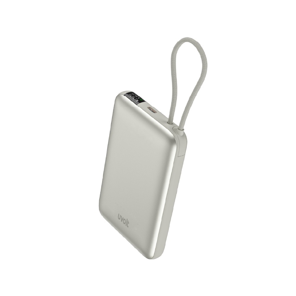 พาวเวอร์แบงค์ UVolt 10000 mAh (UVP10W-02) Titanium Silver