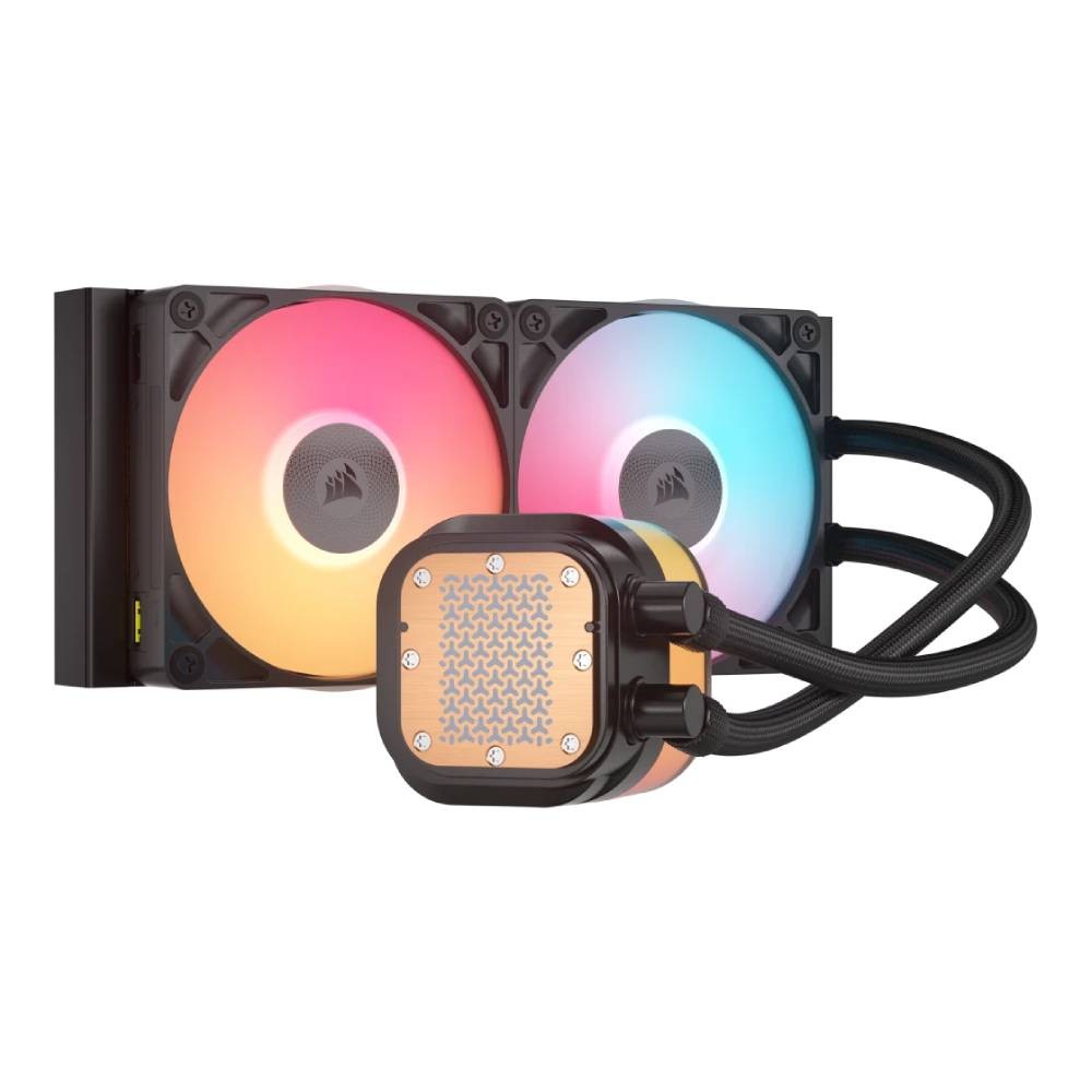 ชุดระบายความร้อนซีพียู Corsair iCUE LINK TITAN 240 RX LCD RGB Black (CW-9061022-WW) CPU Liquid Cooler
