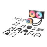 ชุดระบายความร้อนซีพียู Corsair iCUE LINK TITAN 240 RX LCD RGB Black (CW-9061022-WW) CPU Liquid Cooler