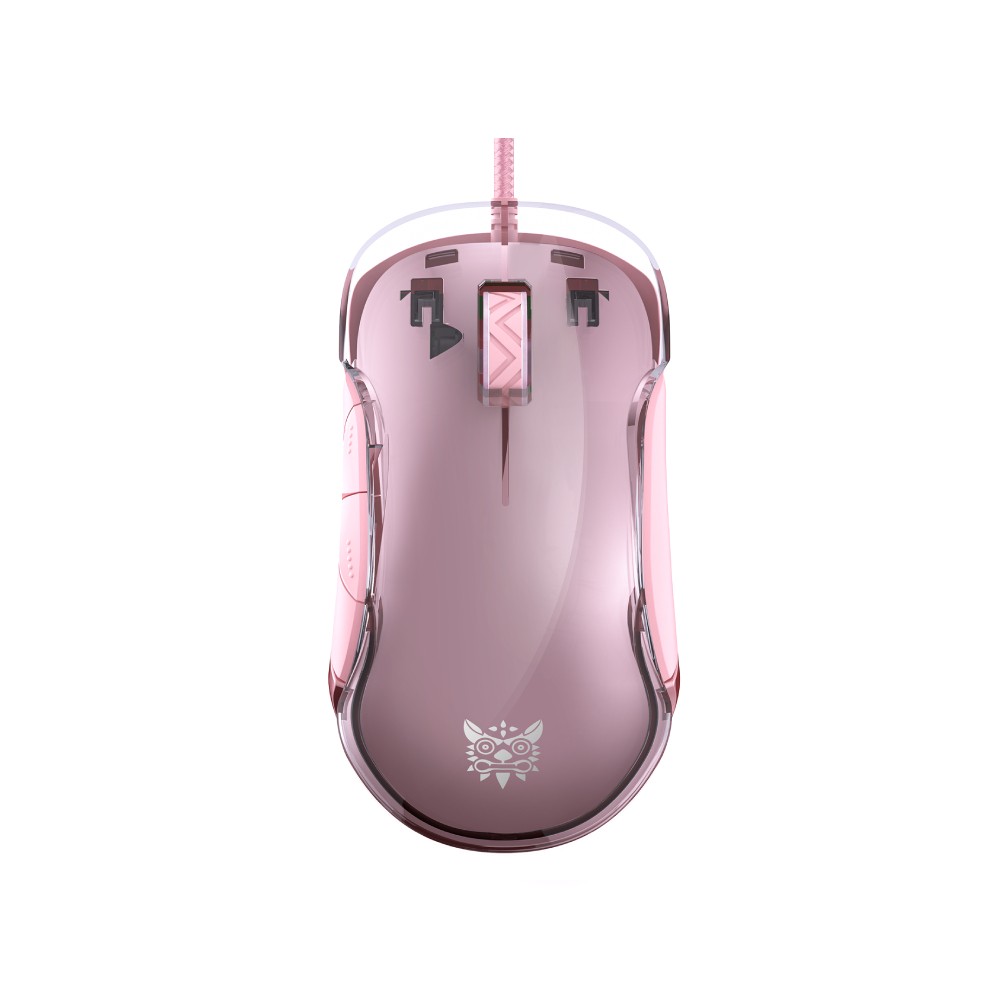 เมาส์เกมมิ่ง Onikuma CW925 RGB Pink