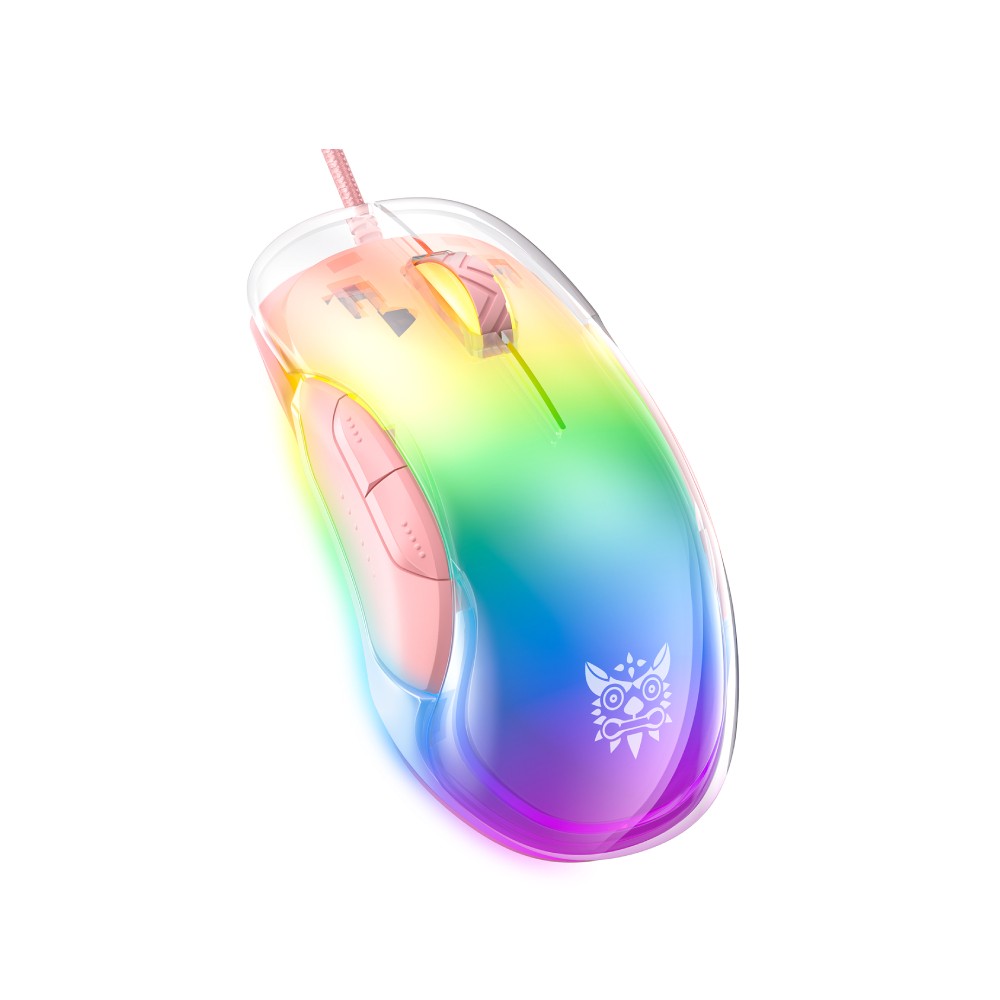 เมาส์เกมมิ่ง Onikuma CW925 RGB Pink