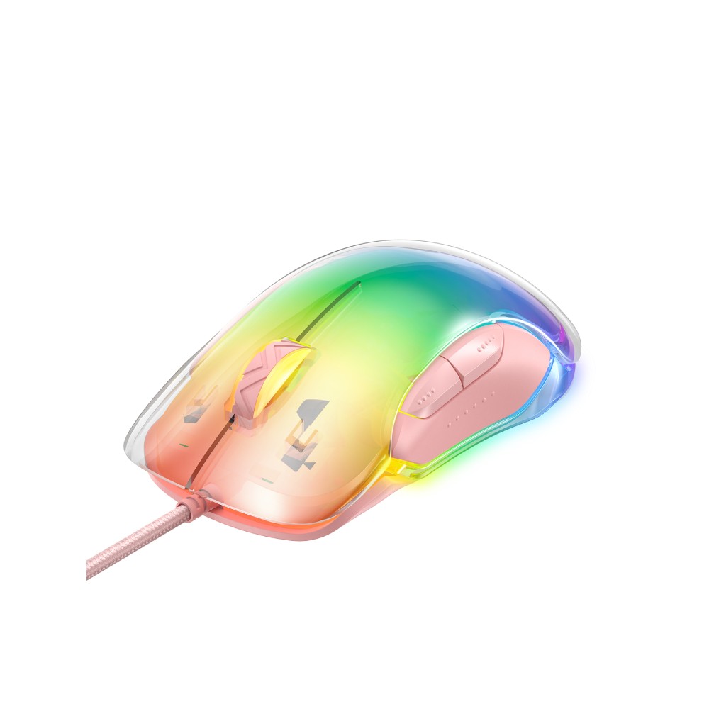 เมาส์เกมมิ่ง Onikuma CW925 RGB Pink