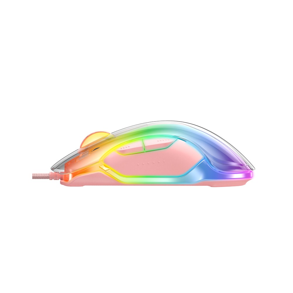 เมาส์เกมมิ่ง Onikuma CW925 RGB Pink