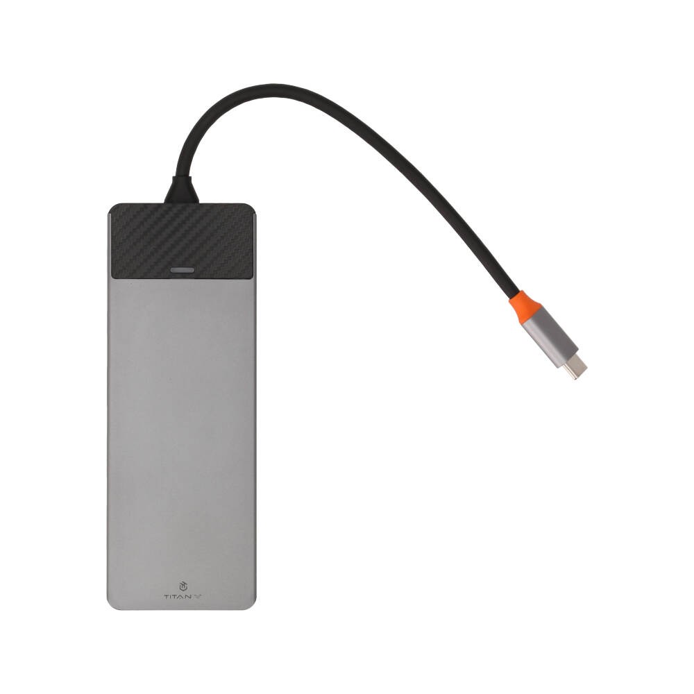 TITANV Port Hub 12-in-1 Type-C (TI-HB004) Gray