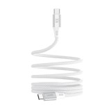 สายชาร์จ UVOLT USB-C to USB-C Magnetic Cable 60W 1.2M White (UVMCC-01WH)