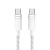 สายชาร์จ UVOLT USB-C to USB-C Cable DATA 60W 1.2M White (UVCC-01WH)