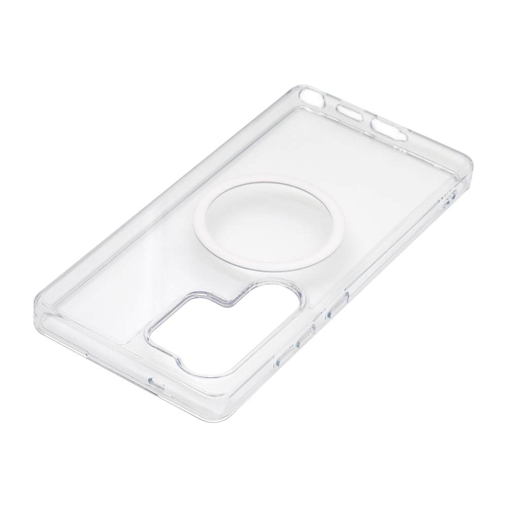 เคส Baseus Samsung Galaxy S25 Ultra Suplife Magnetic Holder Ring Transparent