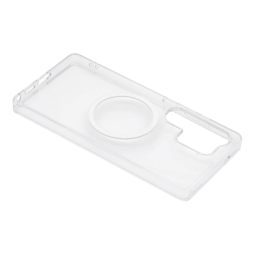 เคส Baseus Samsung Galaxy S25 Ultra Suplife Magnetic Holder Ring Transparent