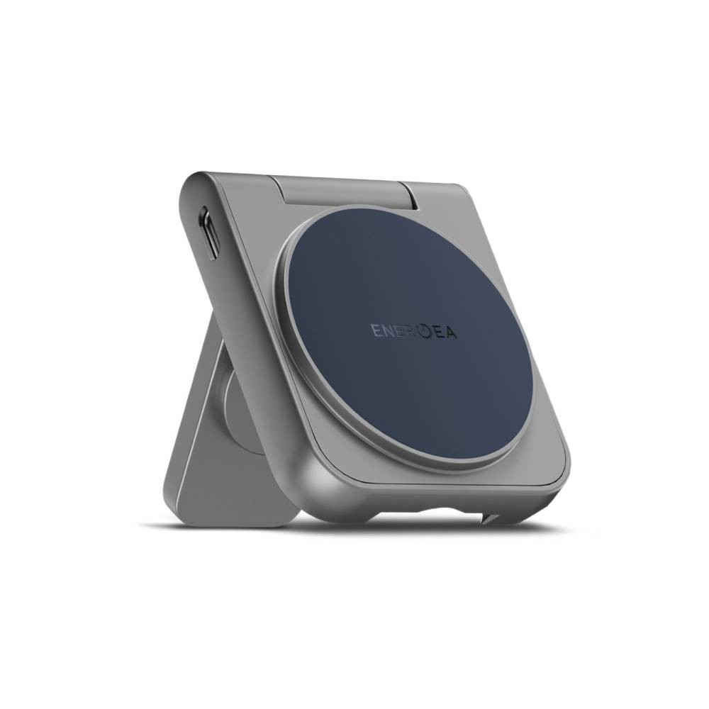 ที่ชาร์จไร้สาย ENERGEA 2-in-1 Qi2 Wireless Charger Foldable Magnetic Stand MAGTRIO PLUS 17.5W Blue