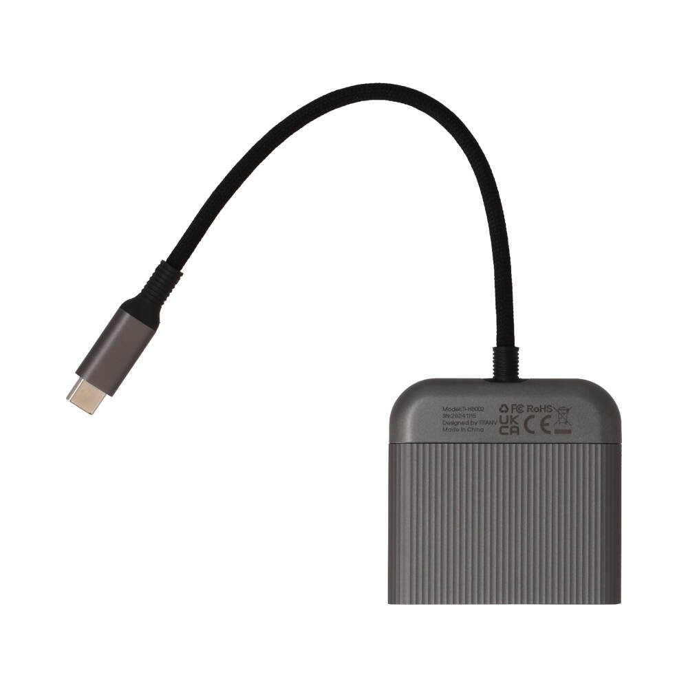TITANV Port Hub Type-C HUB 3-in-1 USB-A 3.0 (TI-HB002)