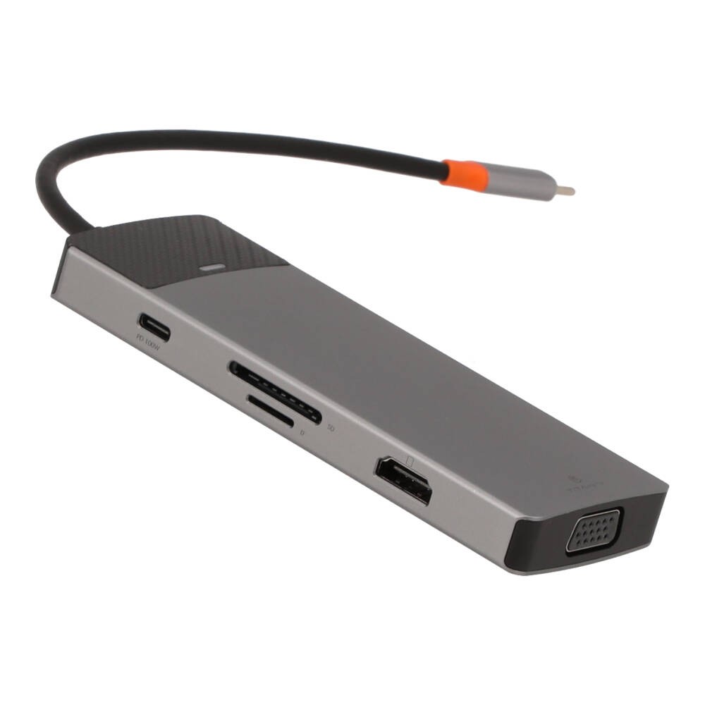 TITANV Port Hub Type-C HUB 9-in-1 2xUSB 3.0 (TI-HB003)