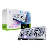 การ์ดจอ MSI GeForce RTX 5080 16G GAMING TRIO OC White 16GB GDDR7 256-bit
