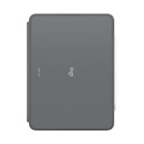 เคสคีย์บอร์ด Logitech iPad Air 6/7/8 11 2026 (M2/M3/M4) Case with Keyboard Combo Touch - Gray