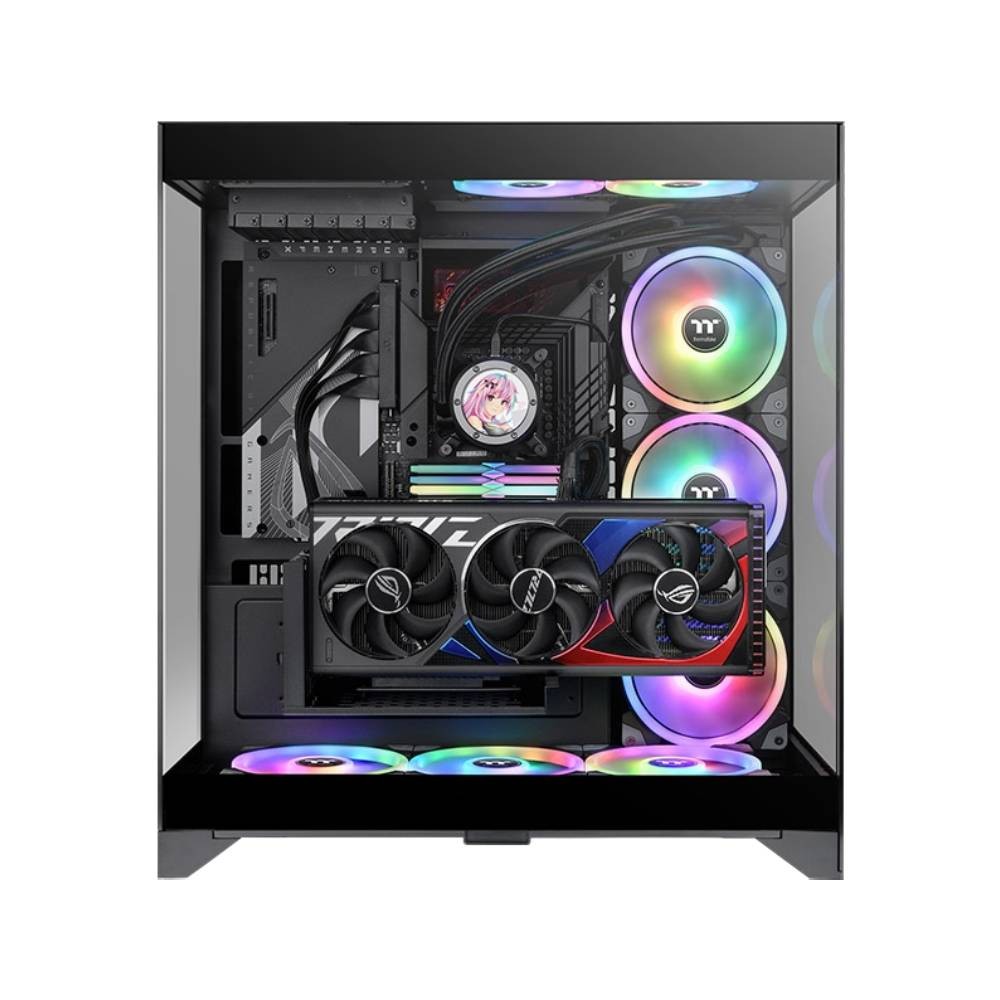 เคสคอมพิวเตอร์ THERMALTAKE CTE E550 TG Mid Tower Black (CA-1Z8-00M1WN-00)