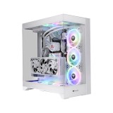 เคสคอมพิวเตอร์ THERMALTAKE CTE E550 TG Snow Mid Tower (CA-1Z8-00M6WN-00)