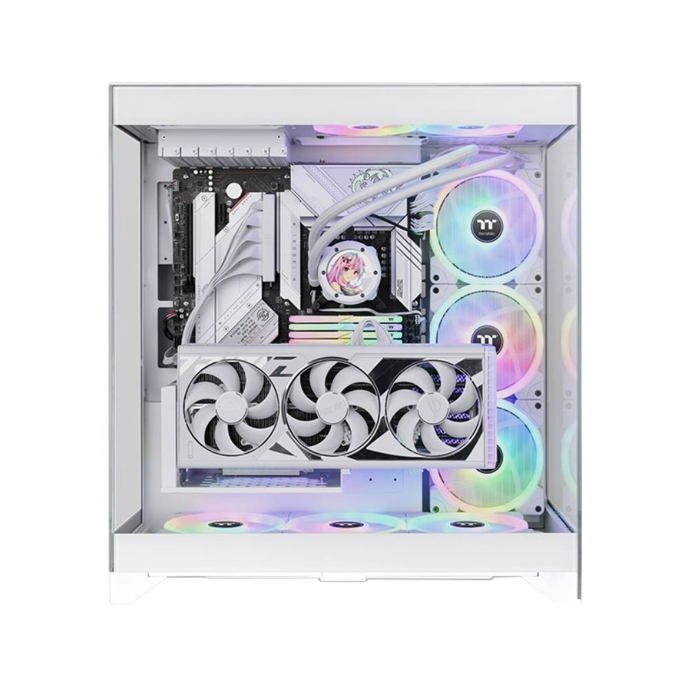 เคสคอมพิวเตอร์ THERMALTAKE CTE E550 TG Snow Mid Tower (CA-1Z8-00M6WN-00)
