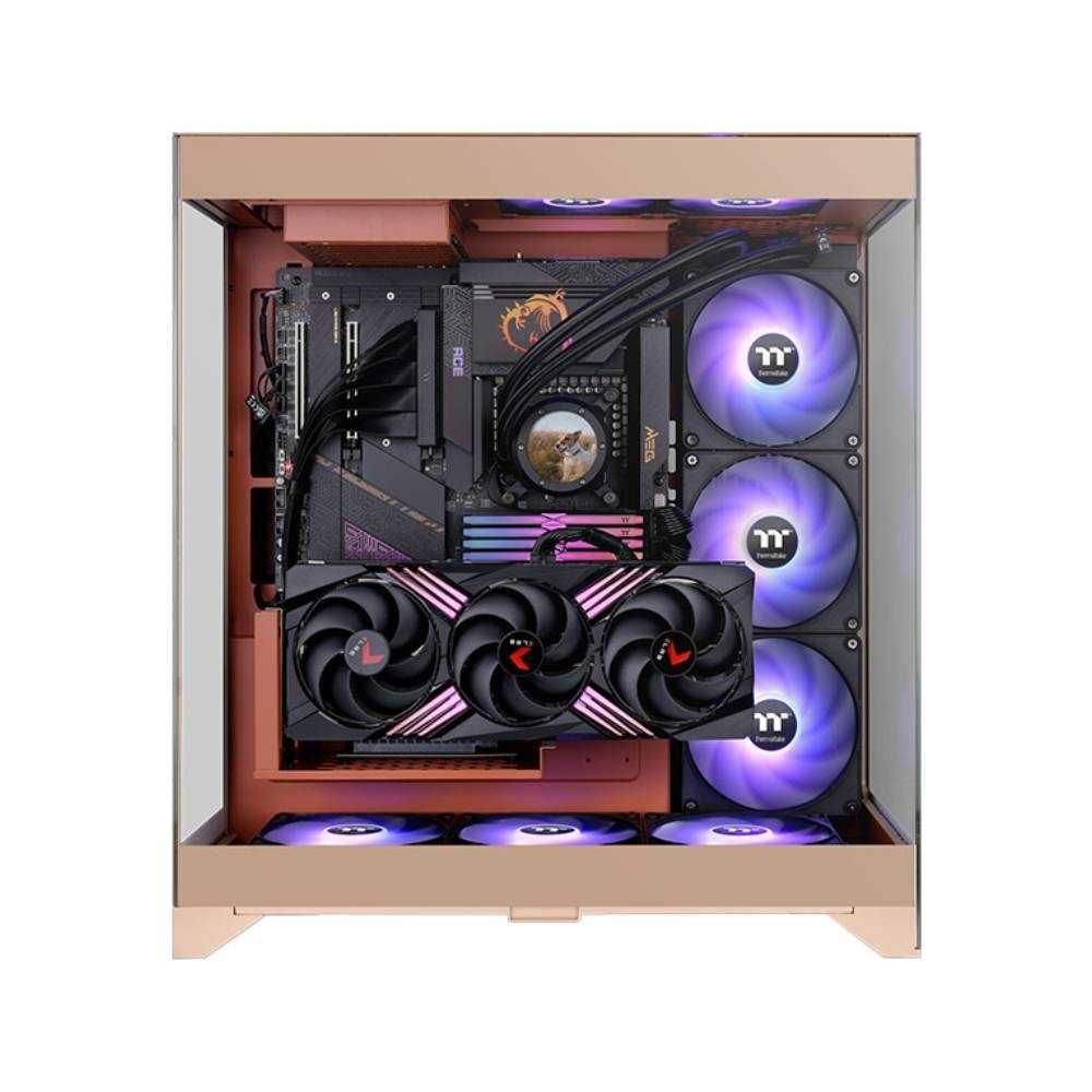 เคสคอมพิวเตอร์ THERMALTAKE CTE E550 TG Gravel Sand Mid Tower (CA-1Z8-00MGWN-00)