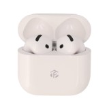 หูฟังไร้สาย TECHPRO Airbuds 4 ANC with wireless charging case White