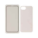 ฟิล์มกันรอย TECHPRO iPhone 16e/17e TG FF Black