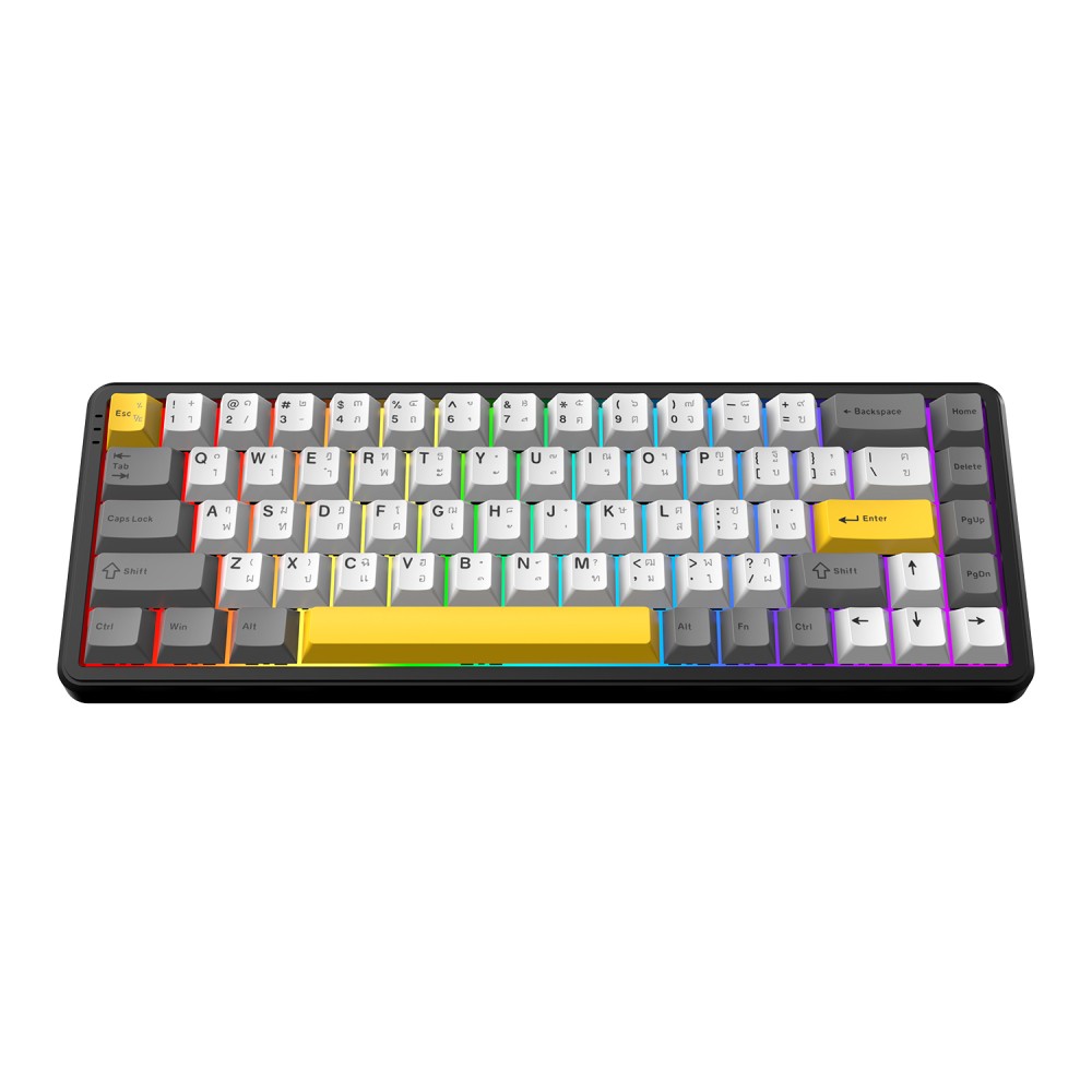 คีย์บอร์ดเกมมิ่ง Ajazz Gaming AK680Max HEHifi Tri-Mod RGB Starry Night - Magnetic Switch