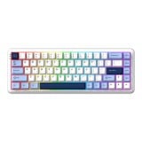 คีย์บอร์ดเกมมิ่ง Ajazz Gaming AK680Max HEHifi Tri-Mod RGB Cloud High - Magnetic Switch