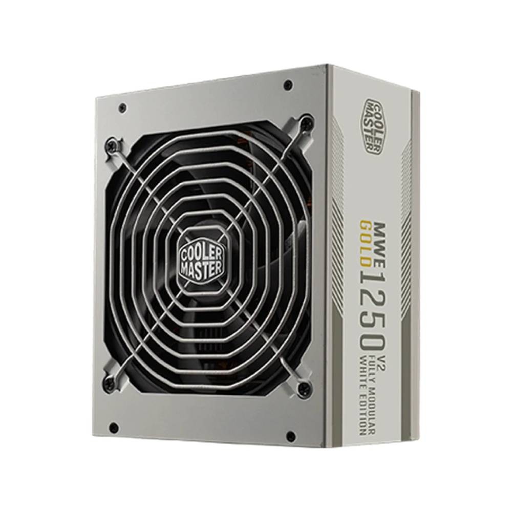 พาวเวอร์ซัพพลาย Cooler Master MWE Gold V2 1250W ATX3.0 80 Plus Gold White Edition (MPE-C501-AFCAG-3G)