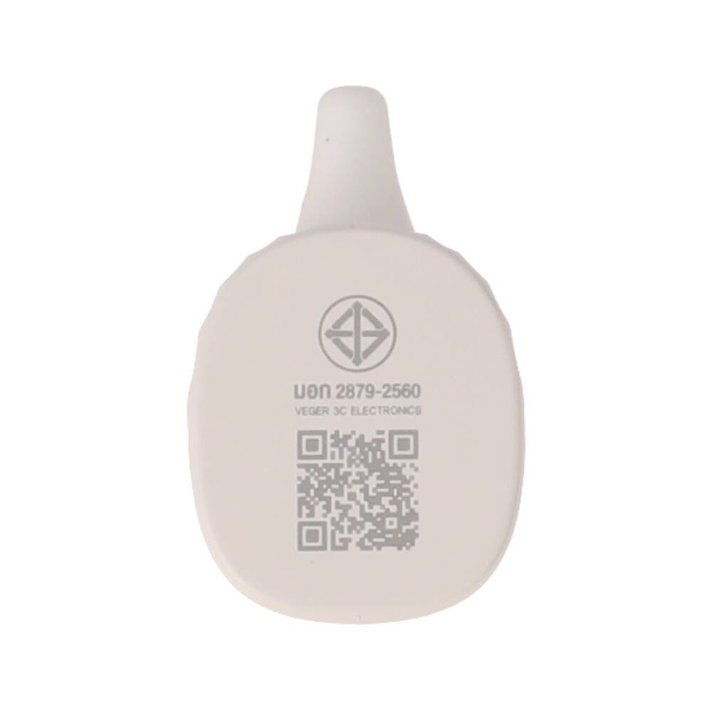 พาวเวอร์แบงค์ TECHPRO 5000 mAh Type-C PD (TP-PB5C) White