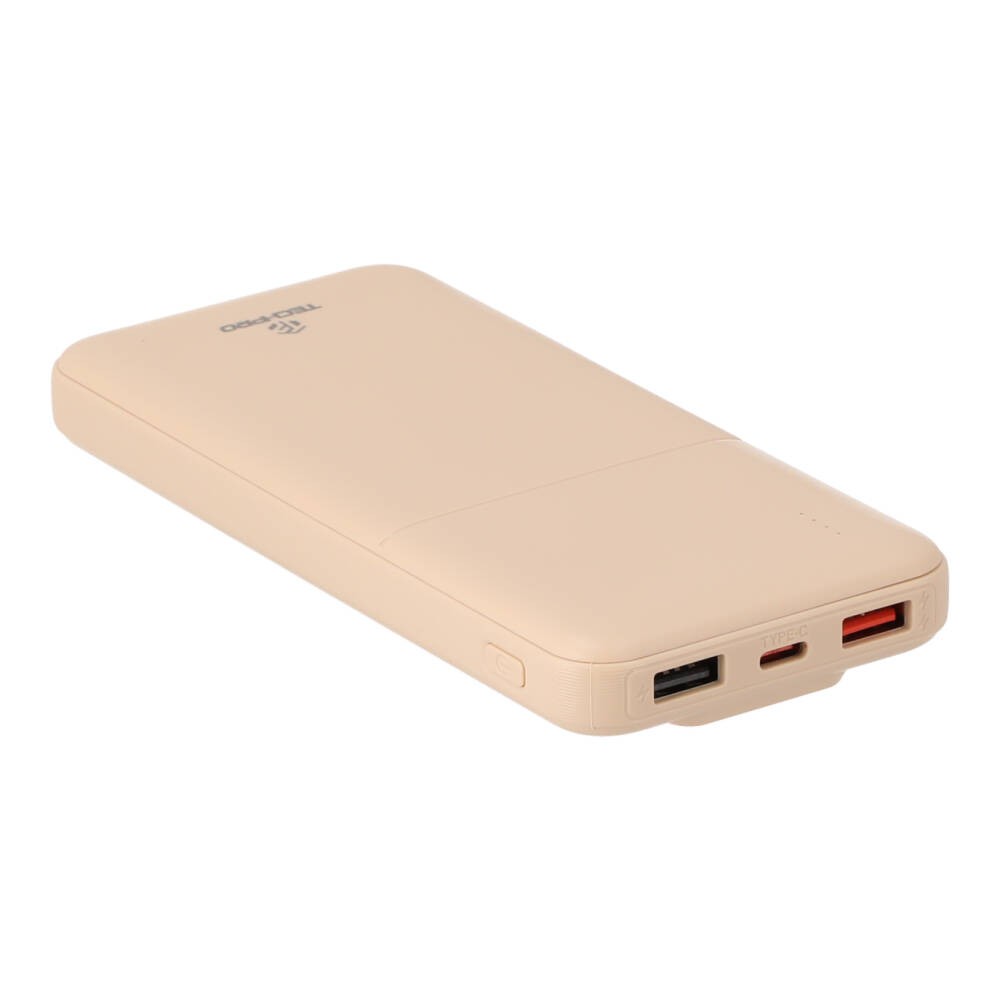 พาวเวอร์แบงค์ TECHPRO 10000 mAh (TP-PB10PD) Titanium Gold