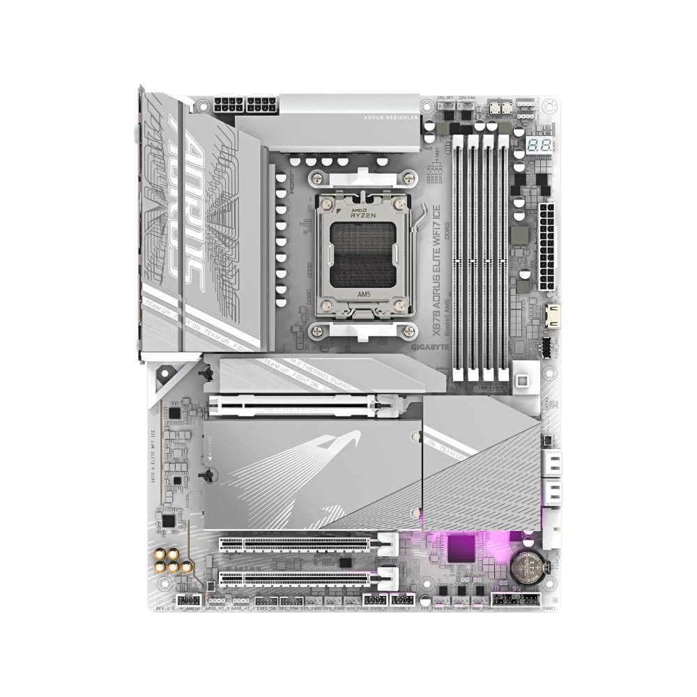 เมนบอร์ด Gigabyte X870 Aorus Elite WiFi7 ICE DDR5 AM5