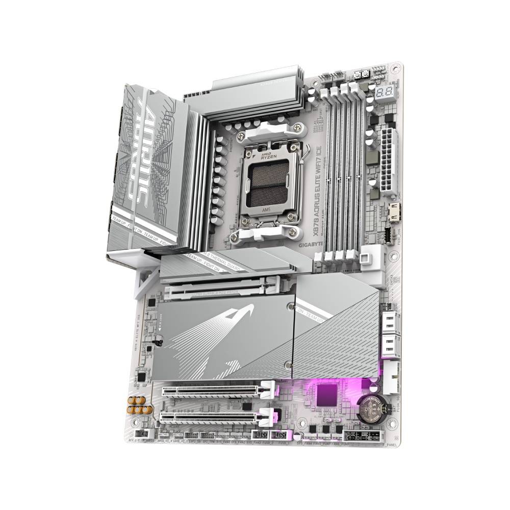 เมนบอร์ด Gigabyte X870 Aorus Elite WiFi7 ICE DDR5 AM5