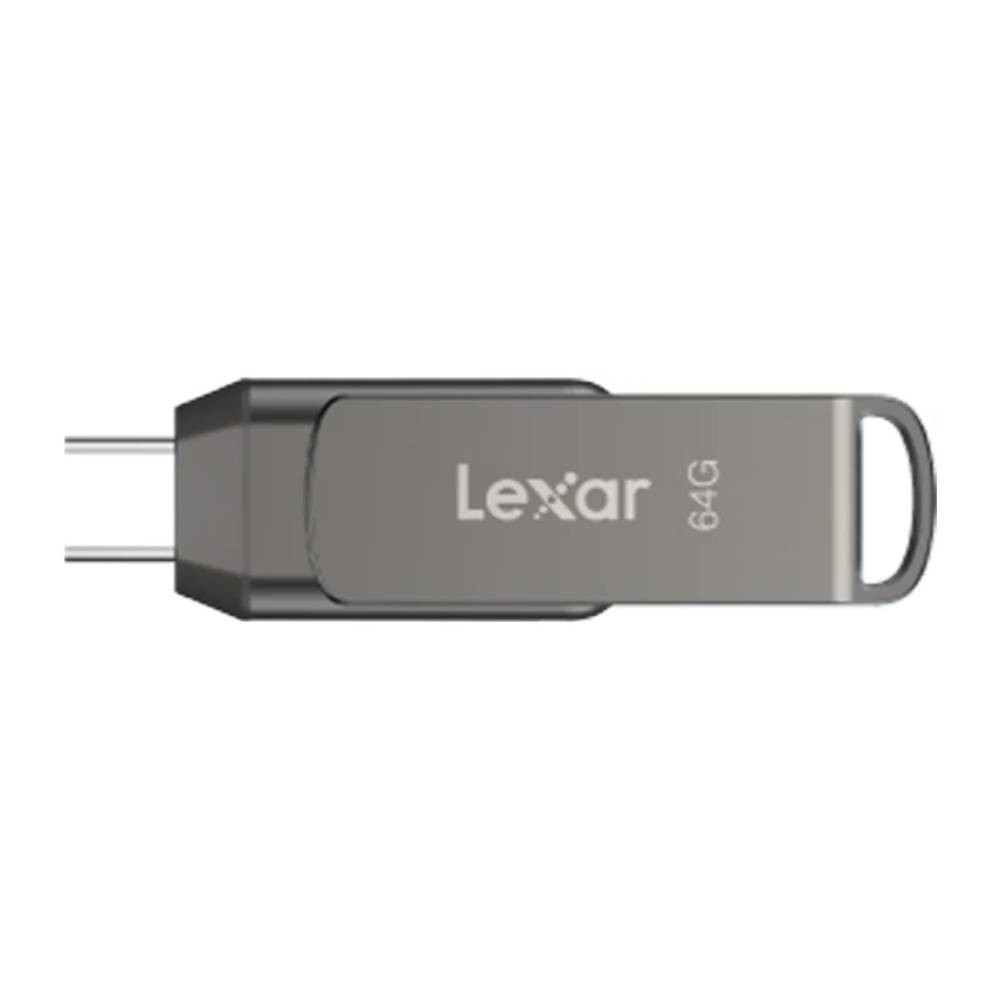 แฟลชไดร์ฟ Lexar Dual Drive D400 USB Type-C 64GB