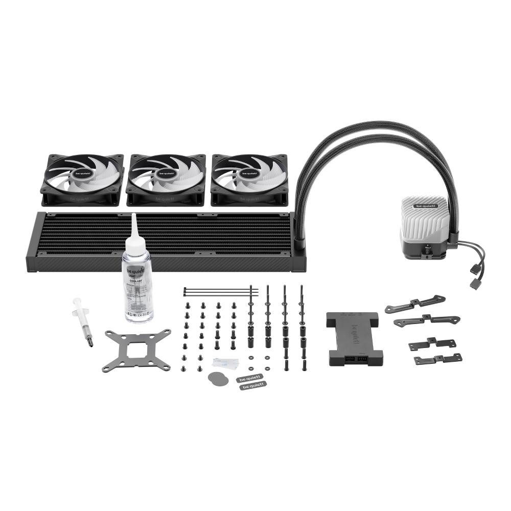 ชุดระบายความร้อนซีพียู Be Quiet LIGHT LOOP 360mm Black CPU Liquid Cooler