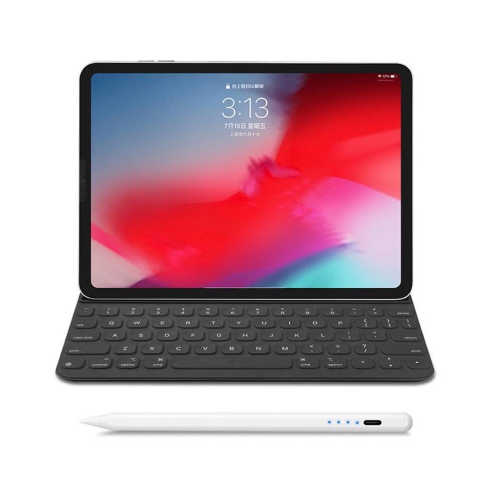 ปากกาสไตลัส QPLUS Active Pencil Q White (USB-C)