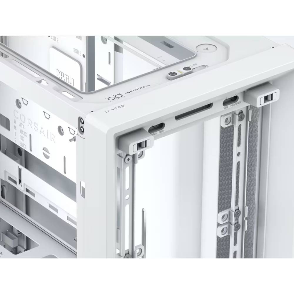 เคสคอมพิวเตอร์ Corsair FRAME 4000D White (CC-9011291-WW)