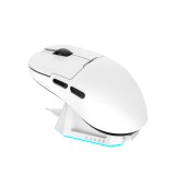 เมาส์เกมมิ่ง Ajazz AJ159P MC Tri-Mod Wireless White