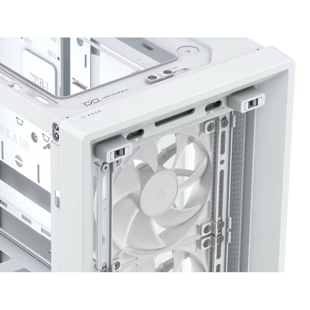 เคสคอมพิวเตอร์ Corsair FRAME 4000D RS White (CC-9011313-WW)